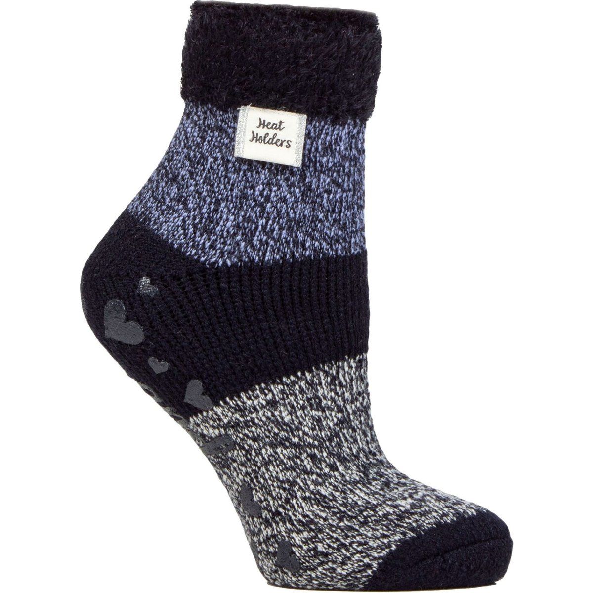 Kuschelige Melierte Thermo-Lounge-Socken