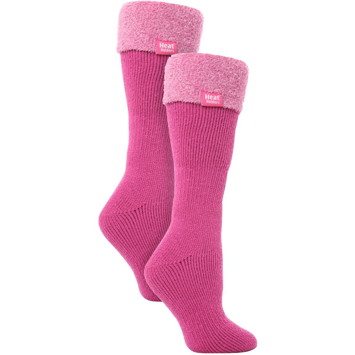 Damen 2er Pack Wellington Weiche Gebürstete Innensocken