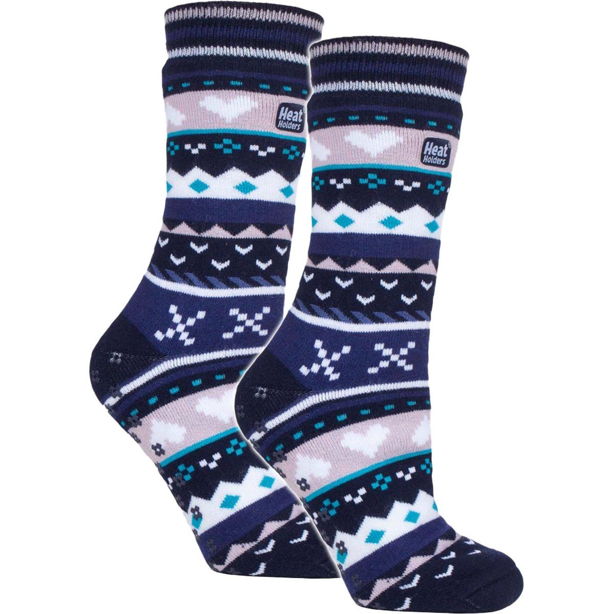 2 Paare Damen Soul Warming Socken mit Grip