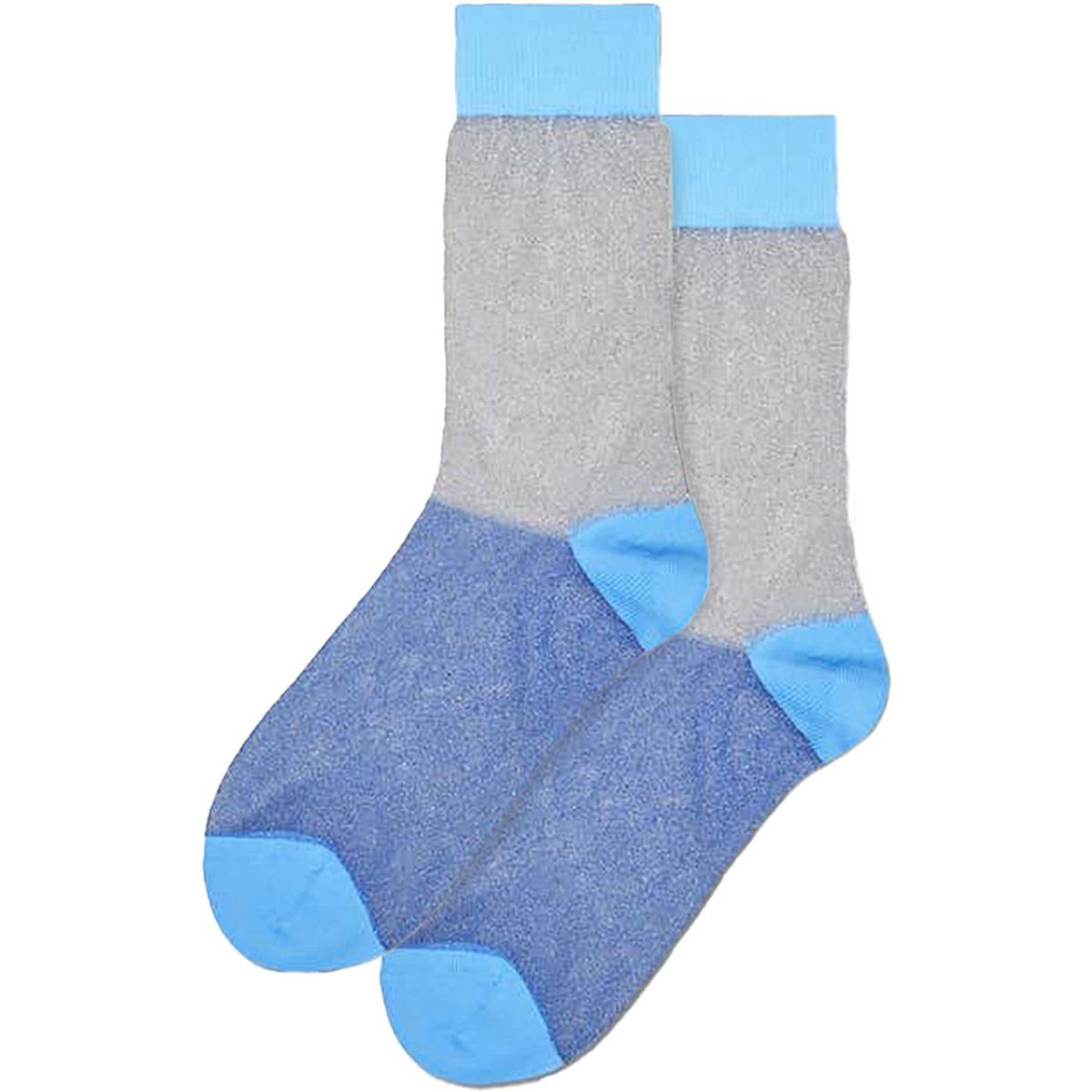 Leichte bunte dünne glitzernde Socken für Männer und Frauen
