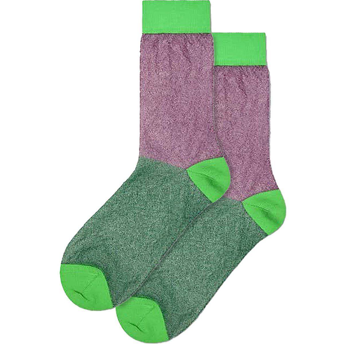 Helle Bunte Dünne Glitzer-Socken für Männer und Frauen