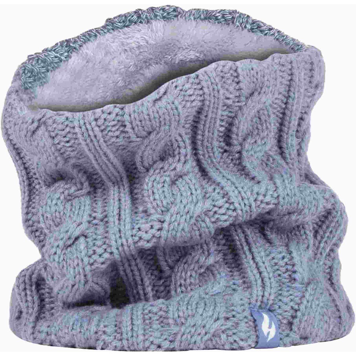 Kabelstrick Fleece-gefütterter Nackenwärmer