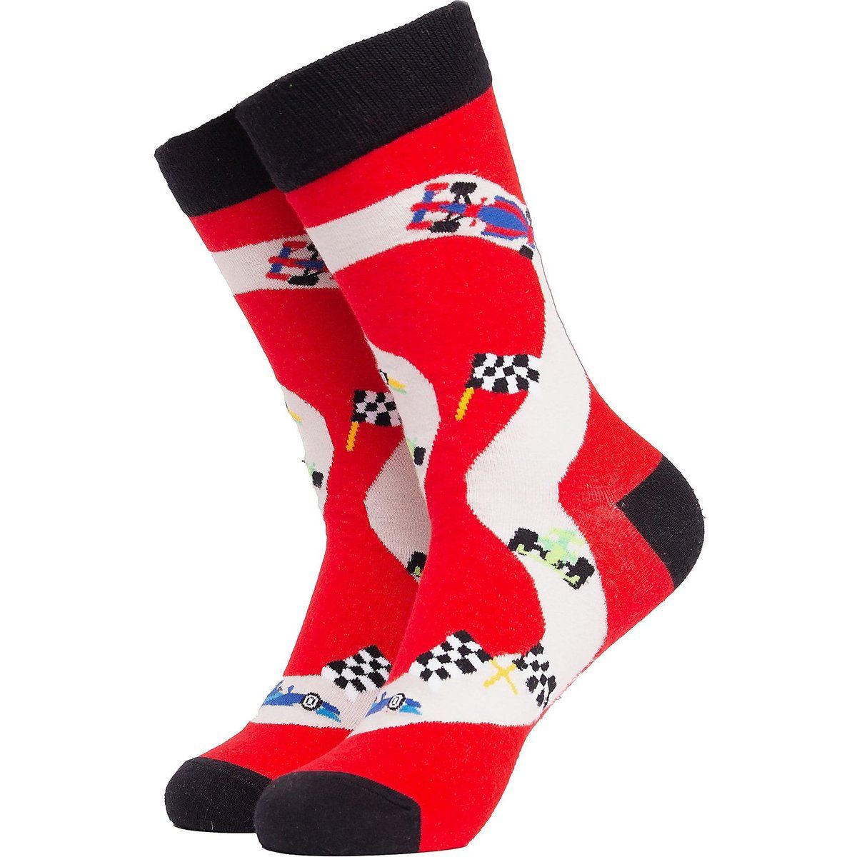 Sportlich gestaltete unisex Socken mit Aufdruck