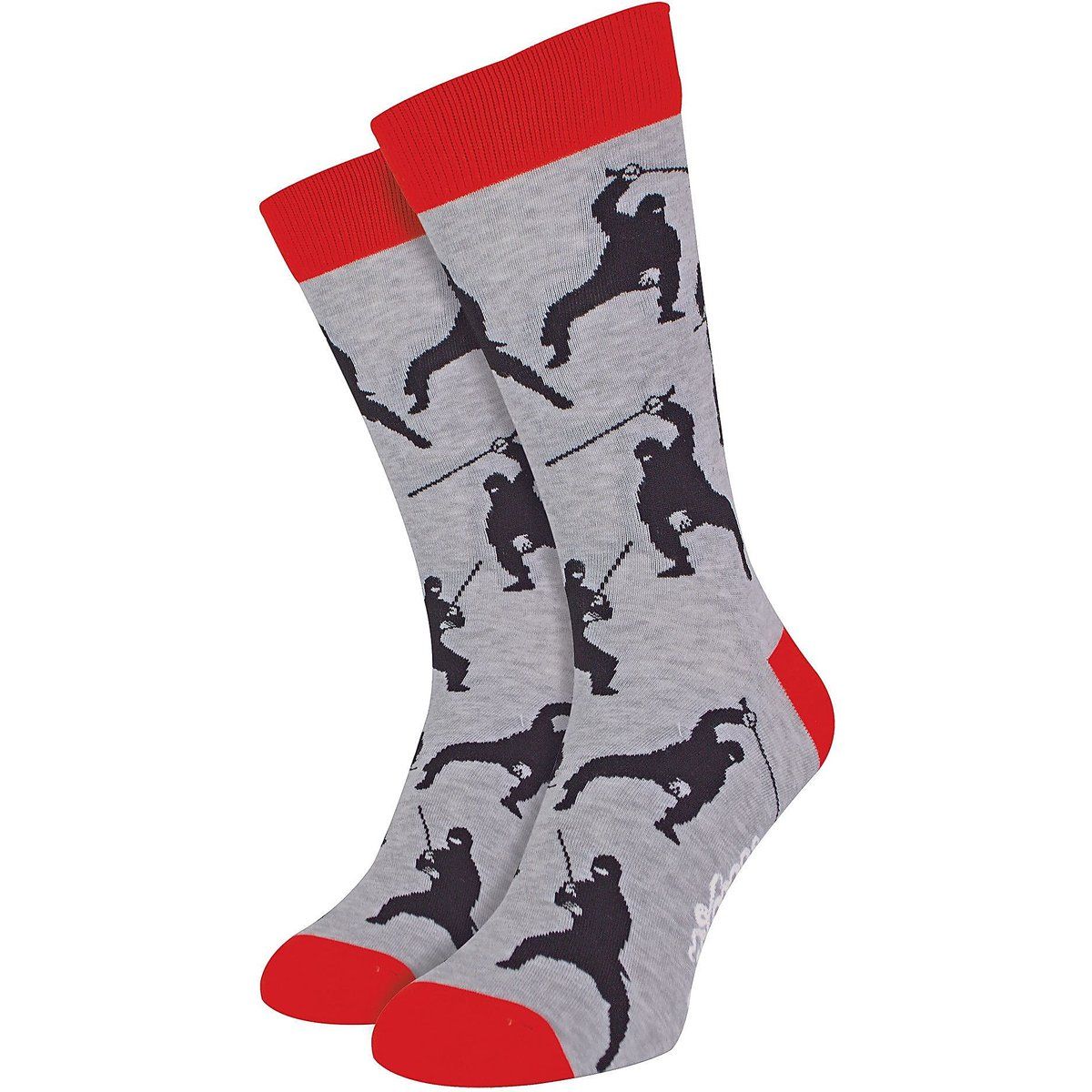 Sportlich gestaltete unisex Socken mit Motiv
