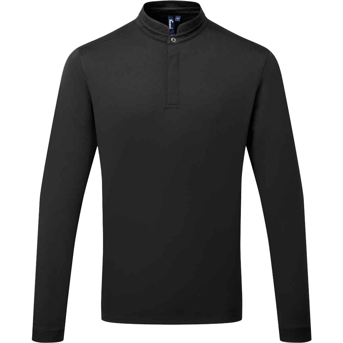 Langärmelige Profi-Kochjacke mit Stehkragen