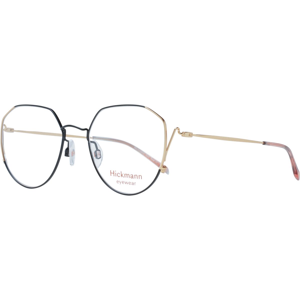 Geometrische optische Brille mit Metallrahmen