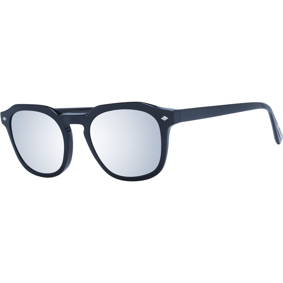 Moderne Rechteckige Sonnenbrille mit Verspiegelung