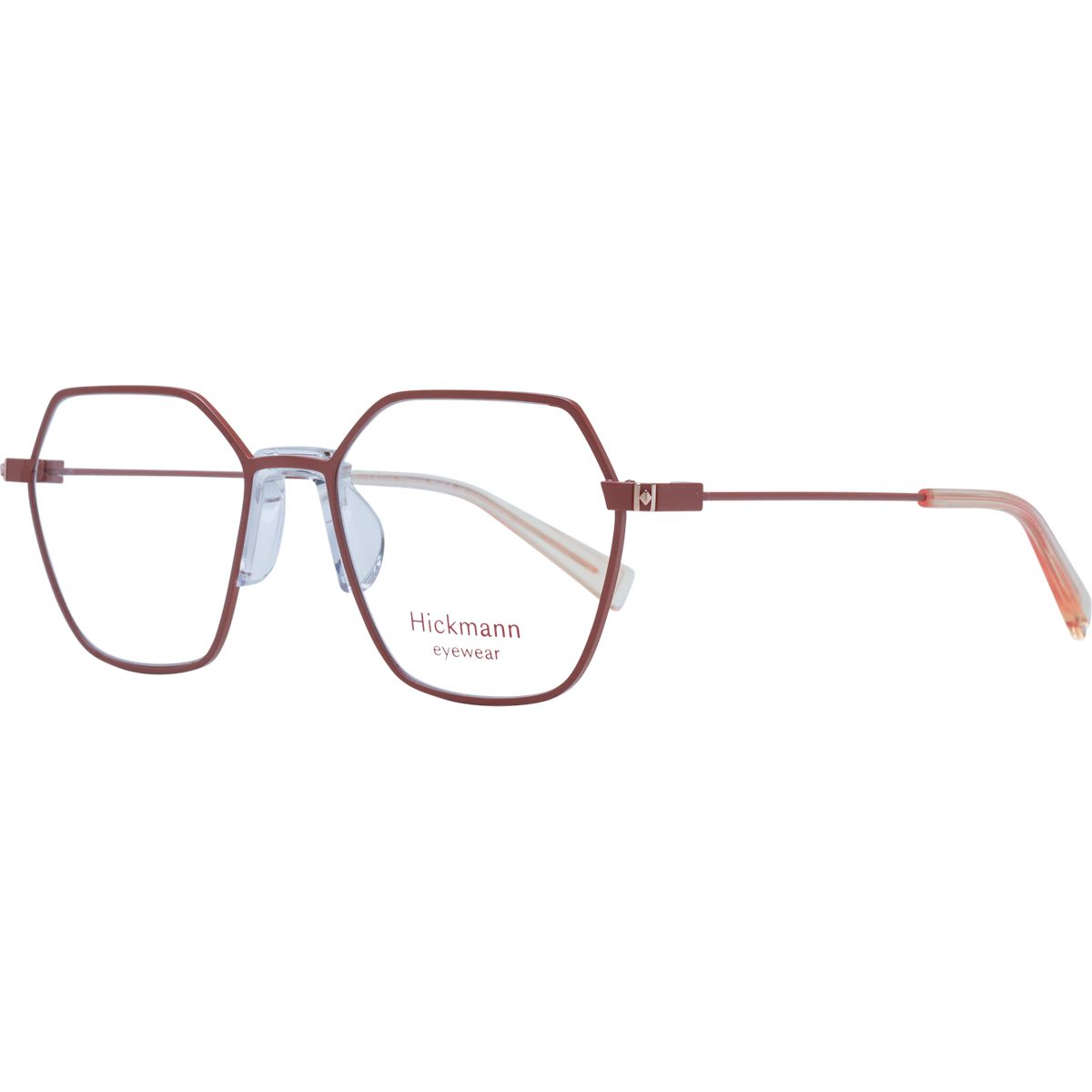 Geometrische Metallrahmen Brille