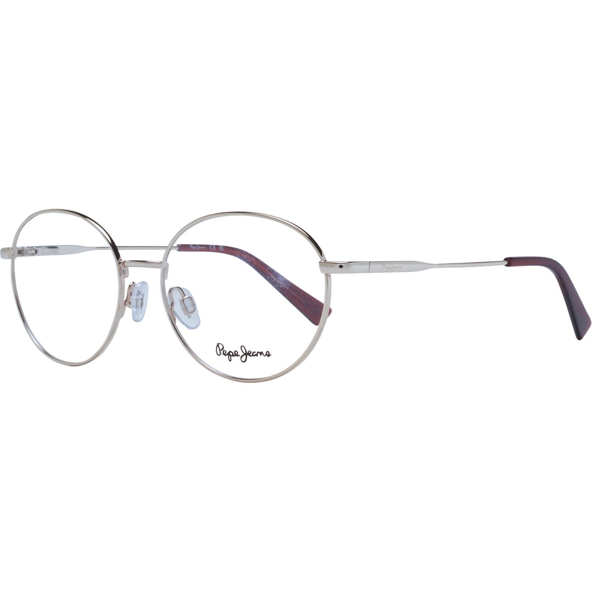 Runde Metall Vollrand Brille