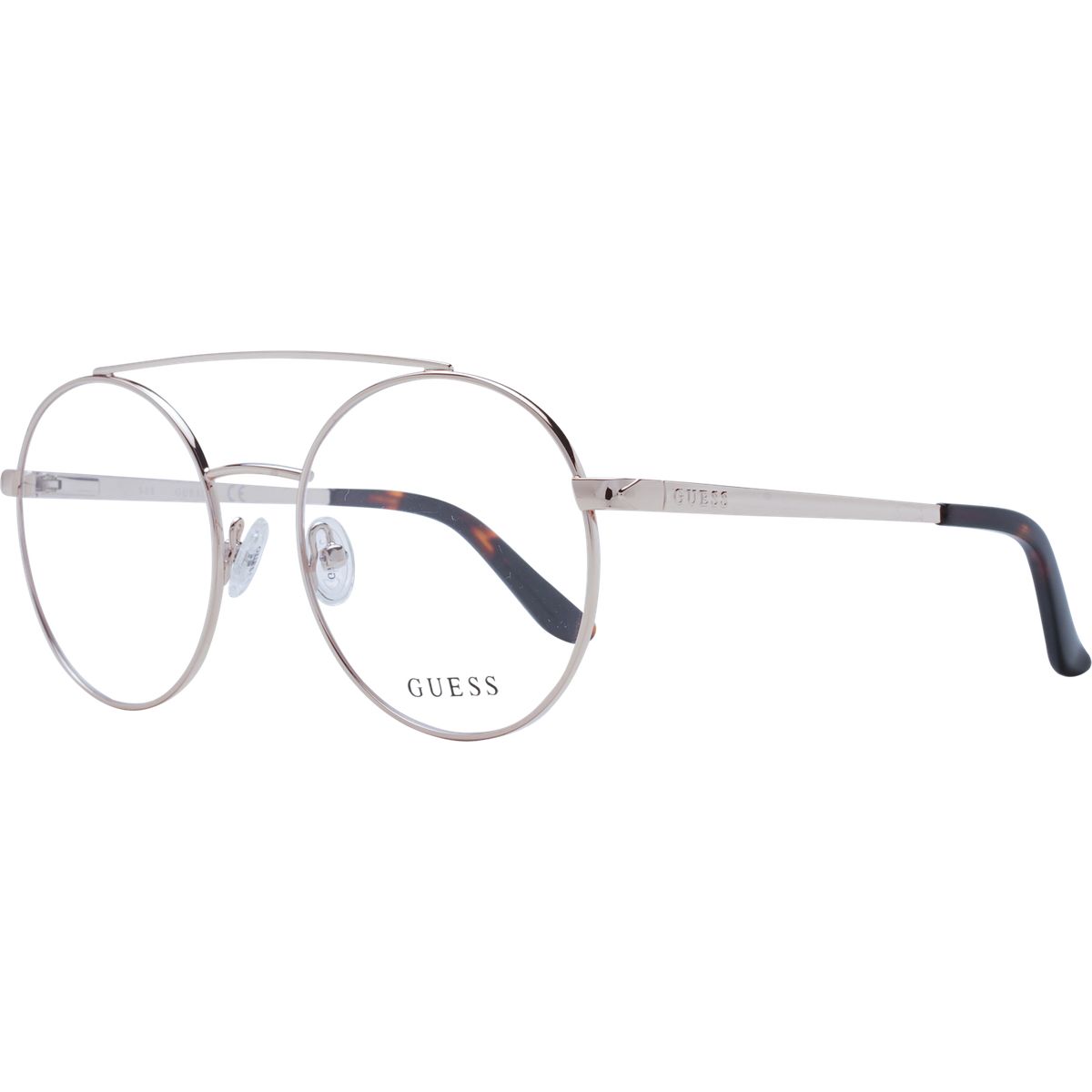 Runde Brille im Aviator-Stil