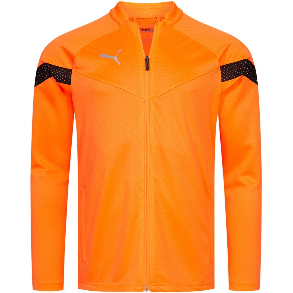 Leuchtend Orange Trainingsjacke