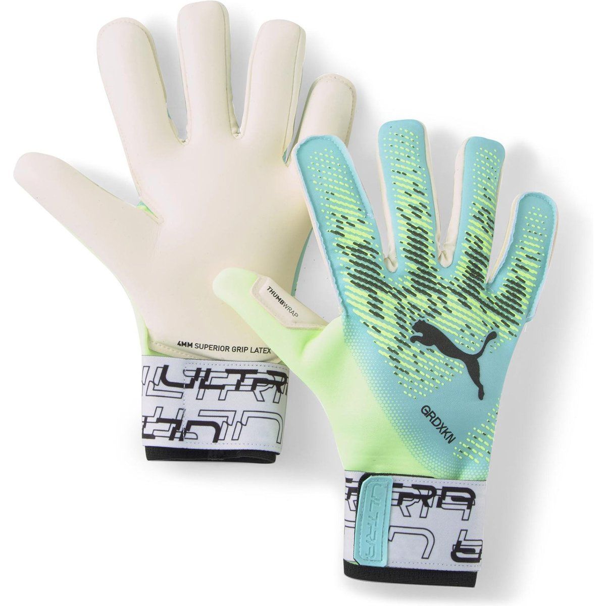 Grüne Torwarthandschuhe Hybrid-Grip
