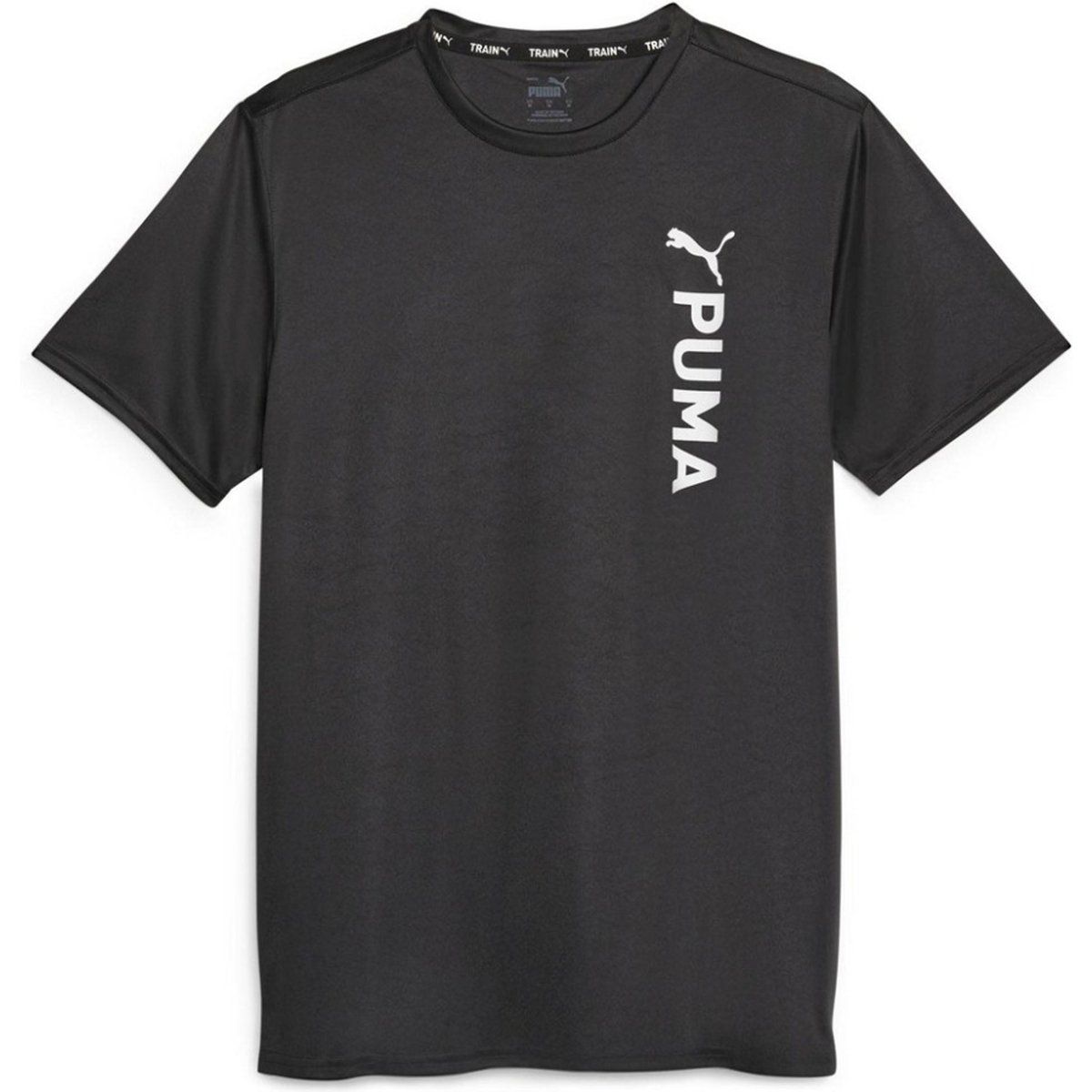 Schwarzes Trainingsshirt für Herren
