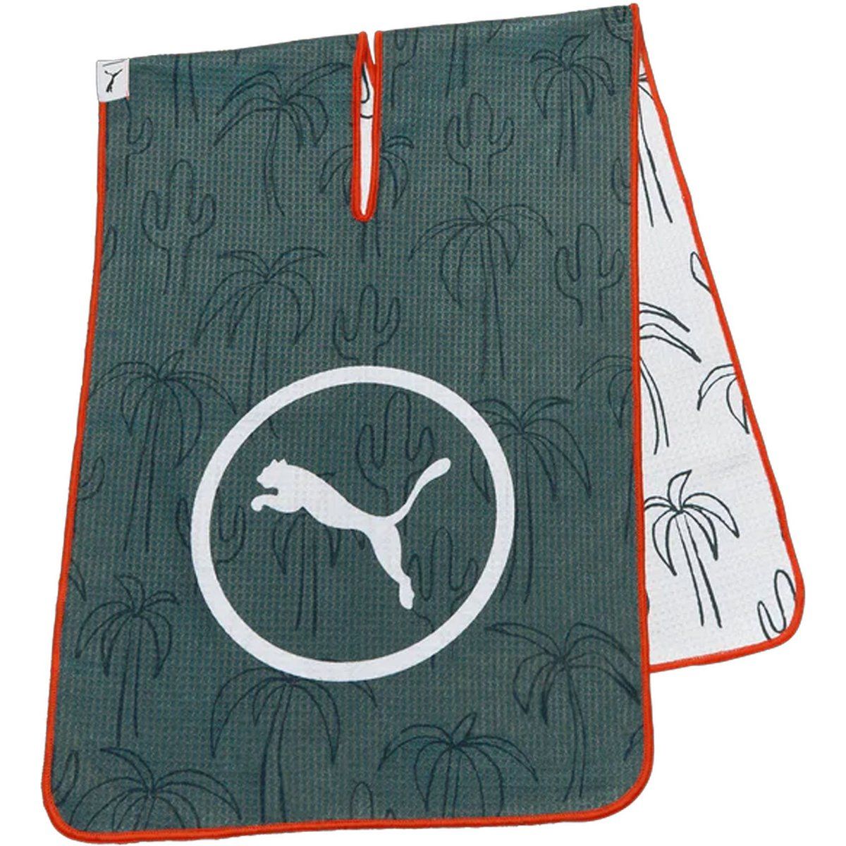 Golfhandtuch Kaktuspalmen Design