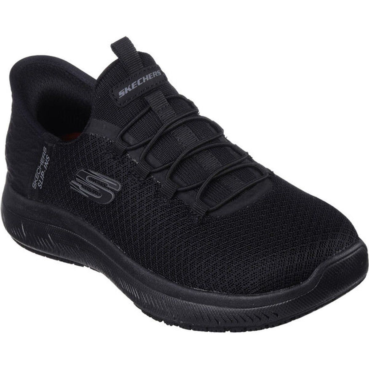 108144EC/BBK SUMMITS SR-ENSLEE Damen Rutschfeste Trainer Schwarz