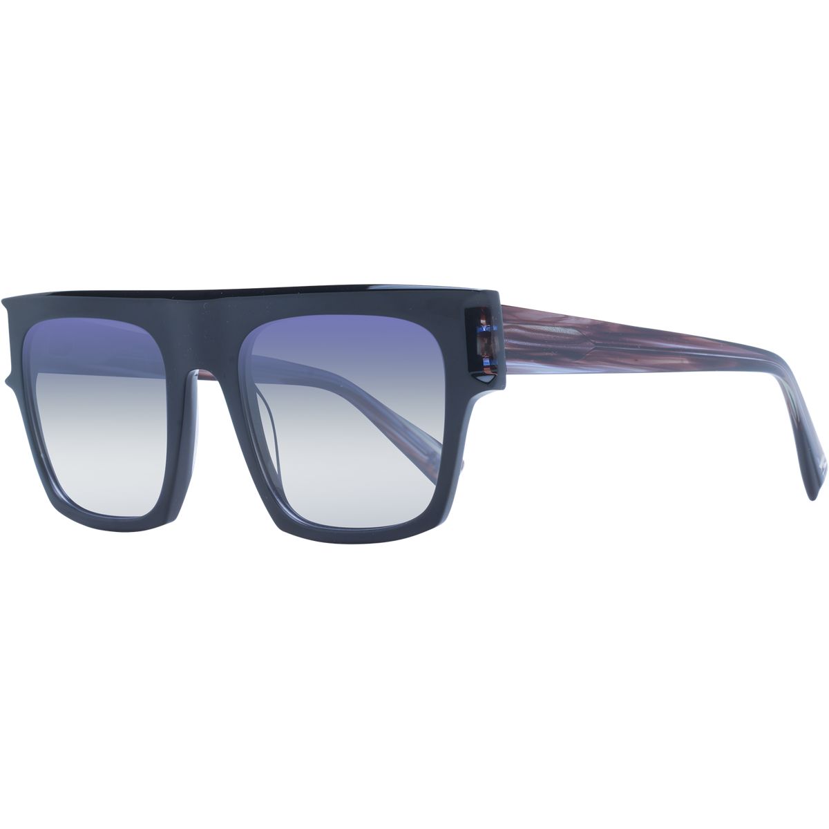 Markante rechteckige Flat-Top Sonnenbrille