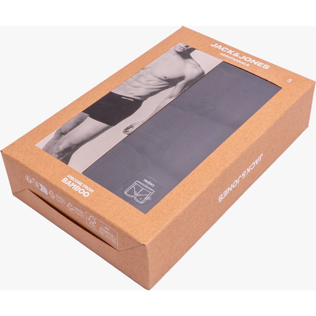 Herren Bambus-Mischung Boxershorts 3er-Pack