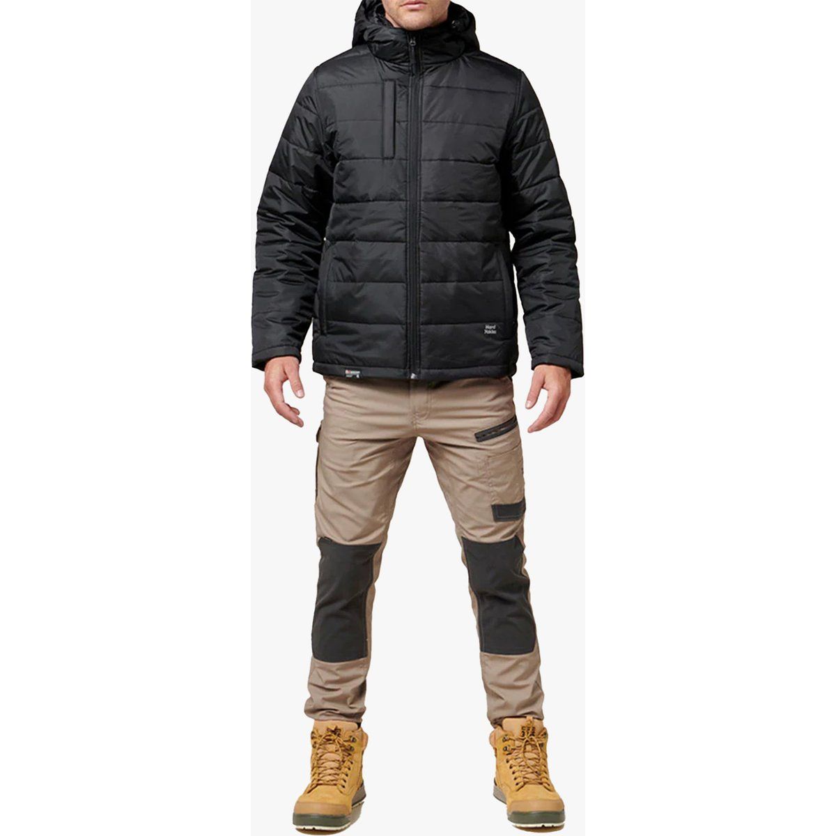 Hard Yakka PUFFA 2.0 Herrenjacke Schwarz