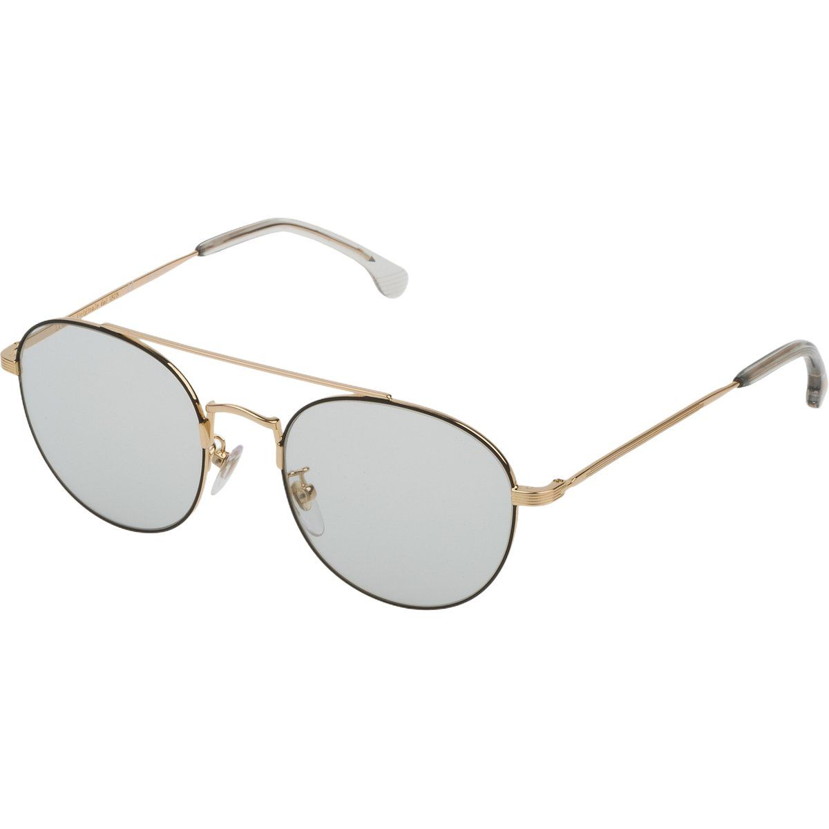 Metall-Pilotenbrille mit oberem Steg