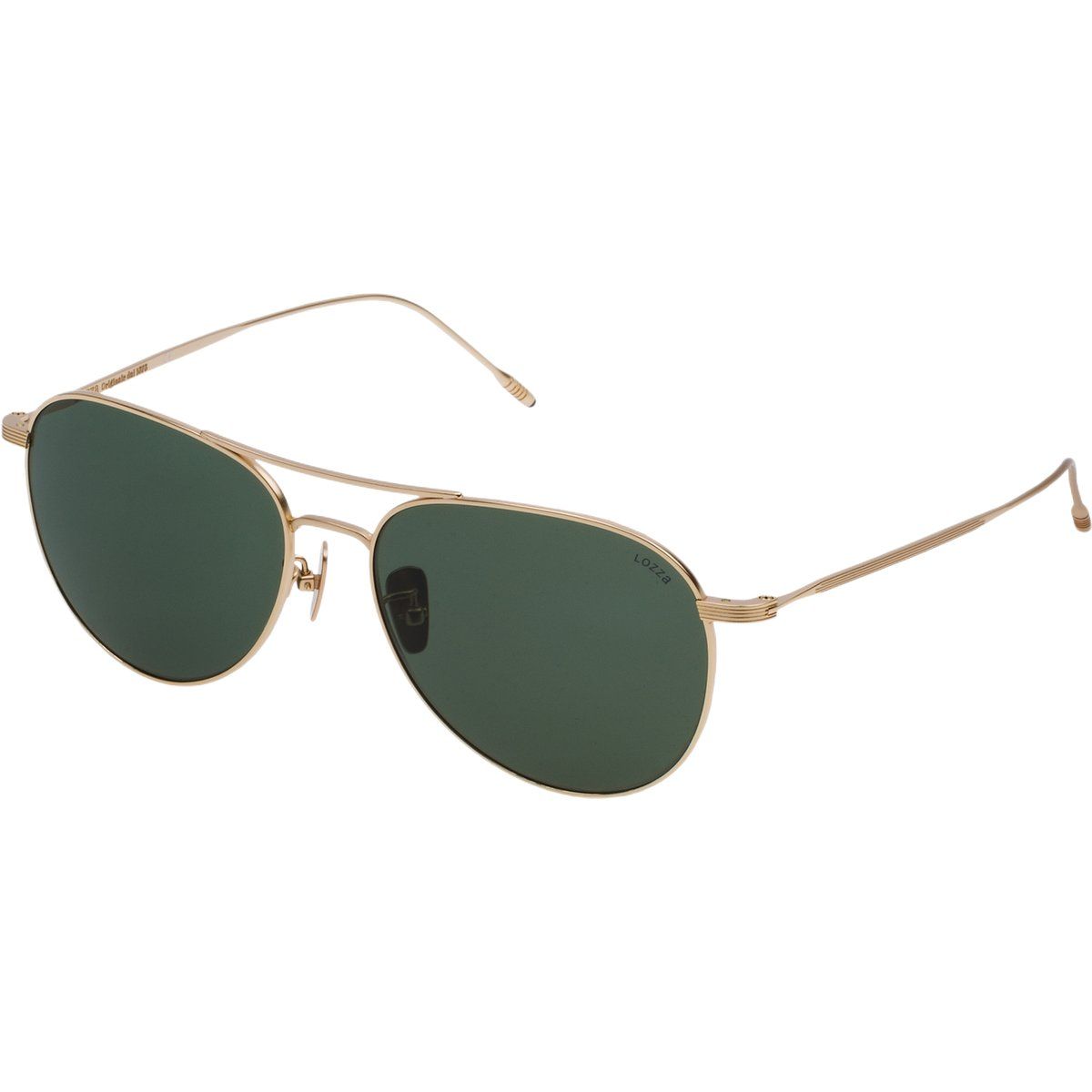Pilotenbrille mit Metallrahmen
