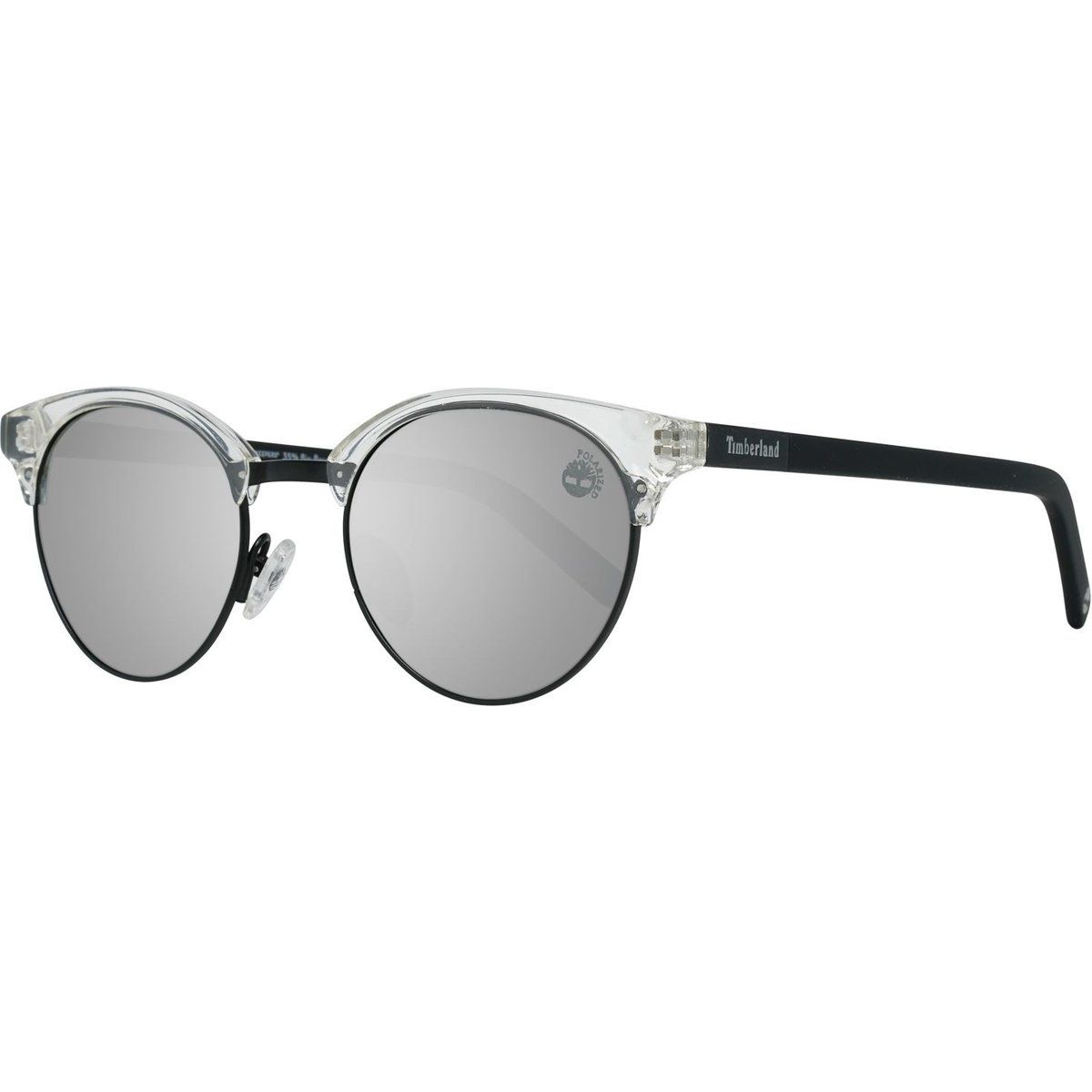 Sonnenbrille mit runden Gläsern und Spiegelgläsern