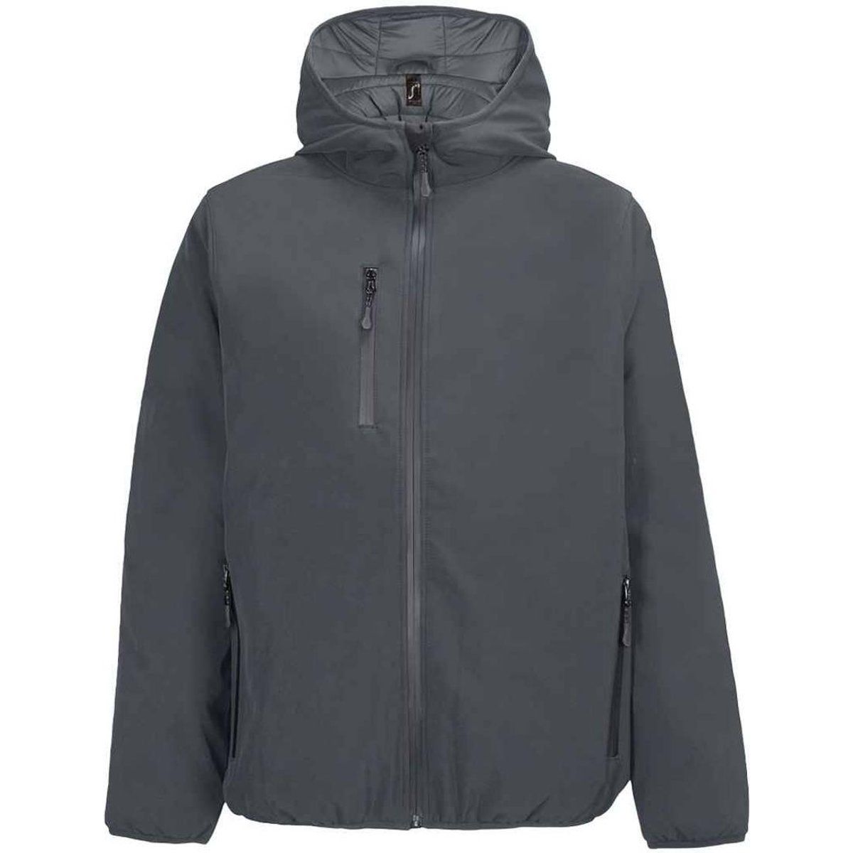 SOLS - "Falcon" Softshelljacke Wattiert für Herren (Holzkohle)