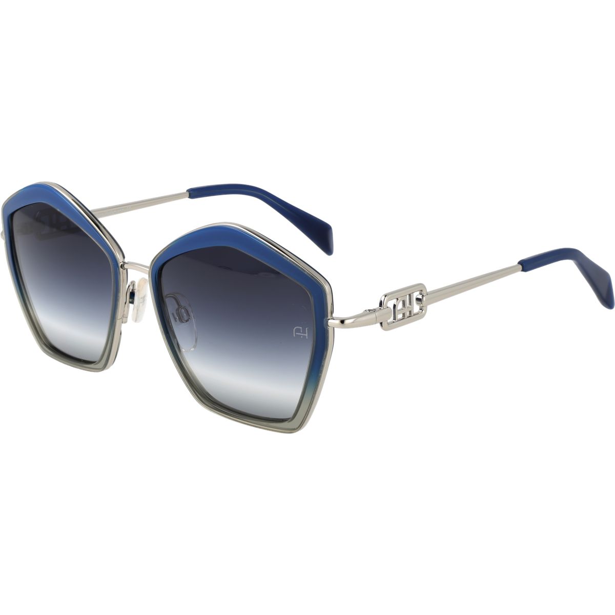Geometrische Damen Sonnenbrille mit Vollrand