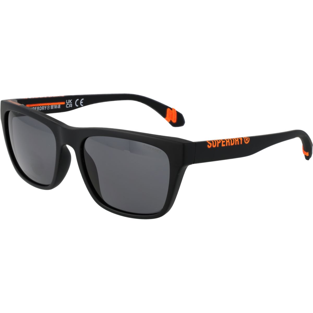 Rechteckige Vollrand-Sonnenbrille