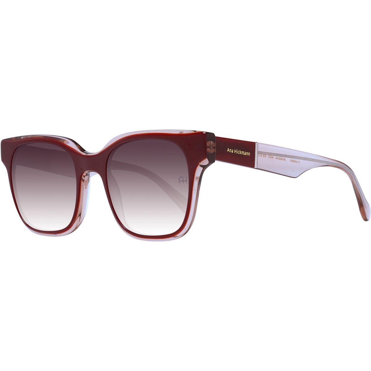 Quadratische Sonnenbrille mit Vollrand
