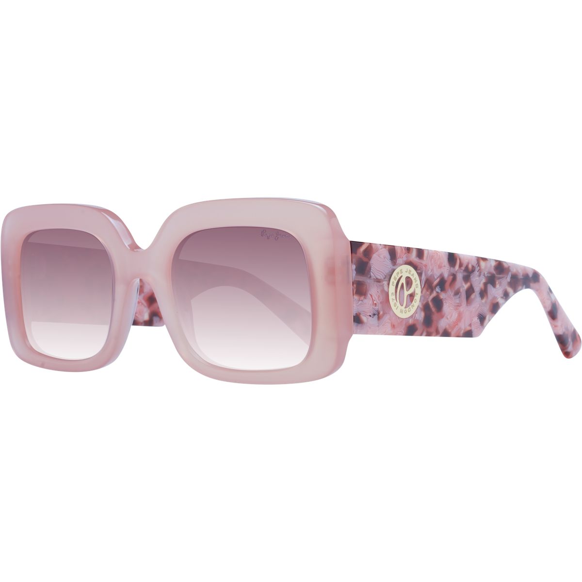 Übergroße, quadratische Sonnenbrille
