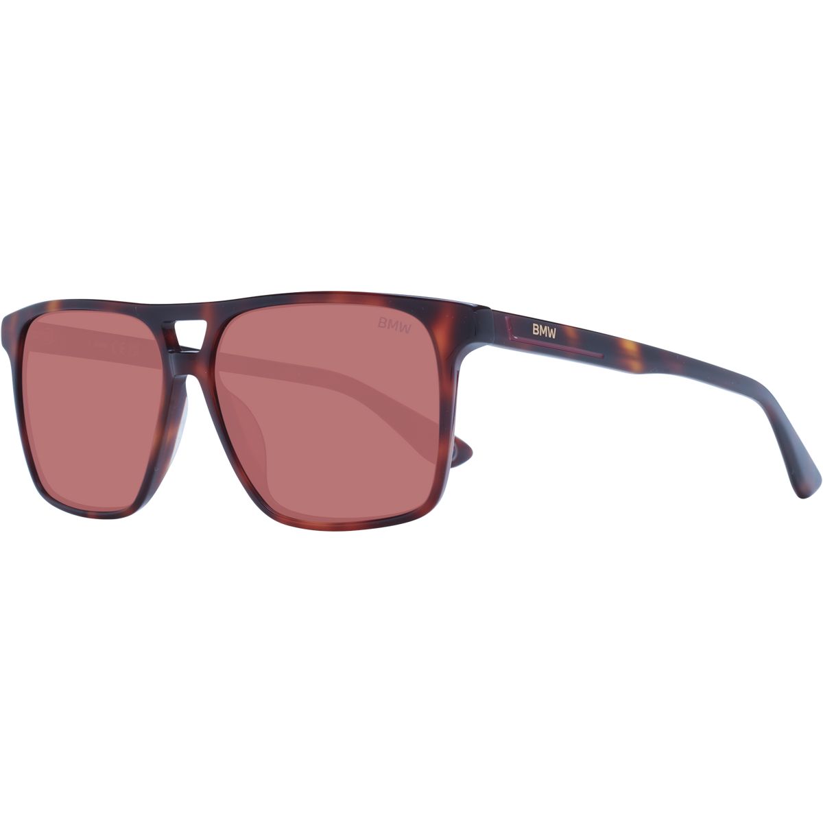 Quadratische Sonnenbrille mit Schildpattmuster
