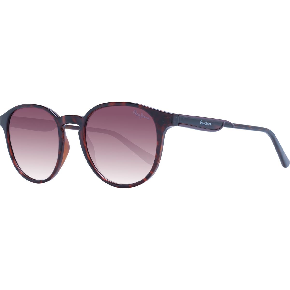 Panto-Sonnenbrille mit Schildpatt-Finish