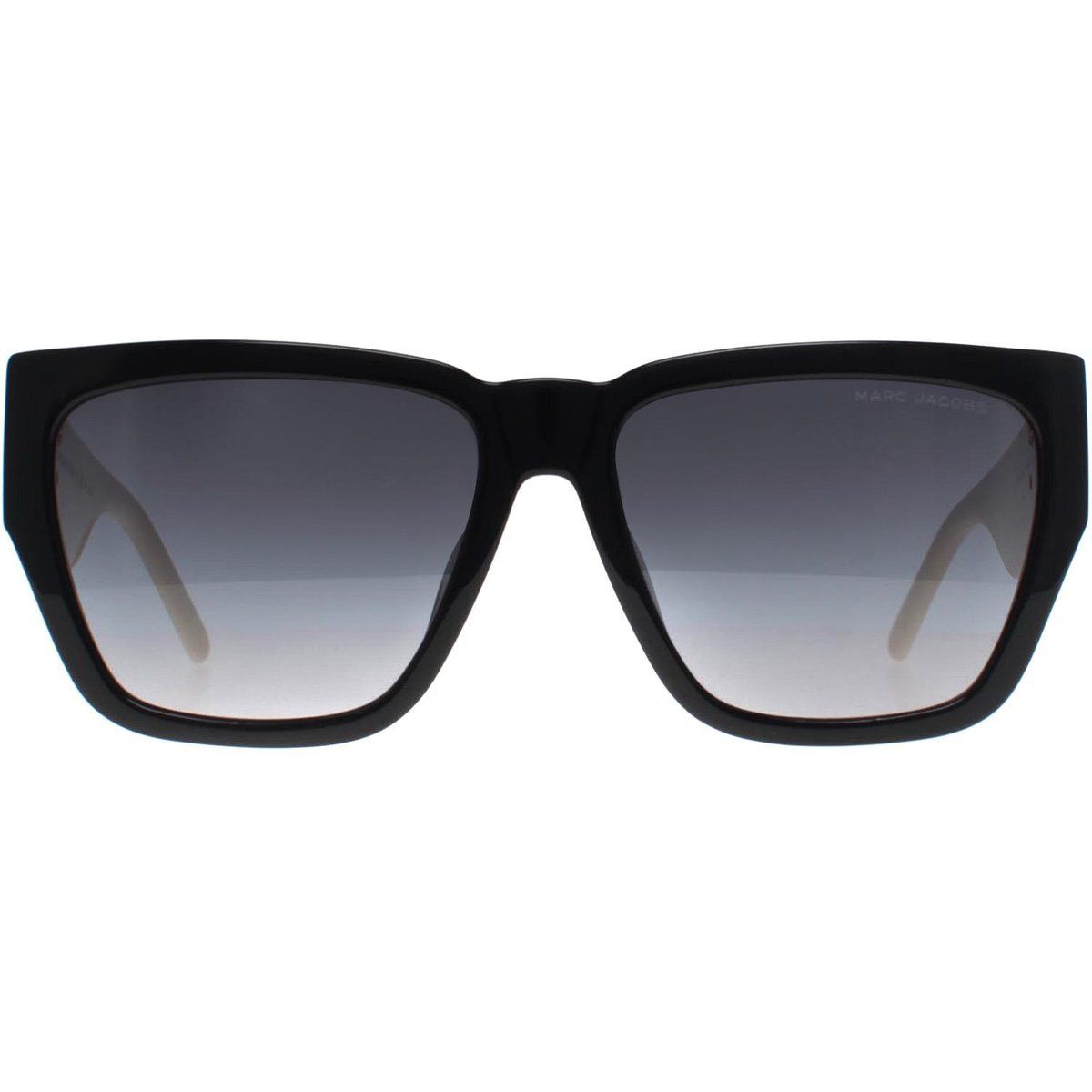 Sonnenbrille mit quadratischem Rahmen und Farbverlauf