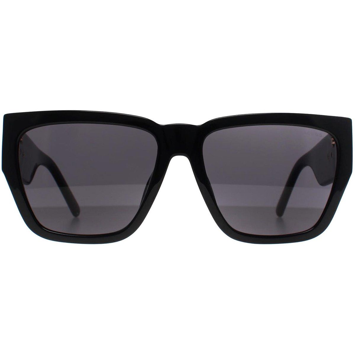 Sonnenbrille mit quadratischem Rahmen in Schwarz