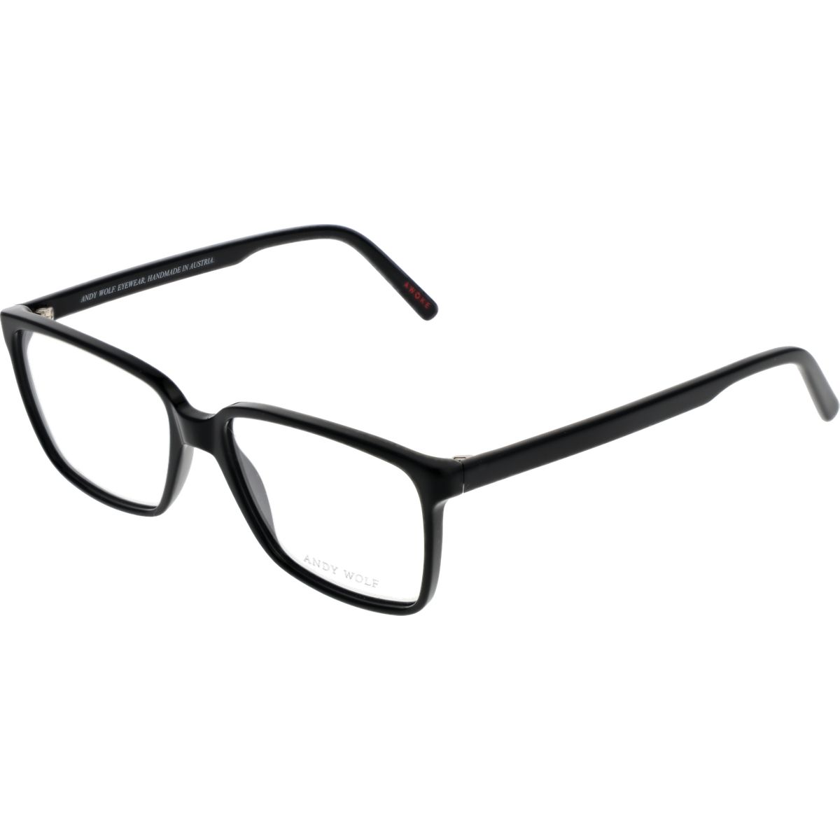 Klassische rechteckige Vollrandbrille