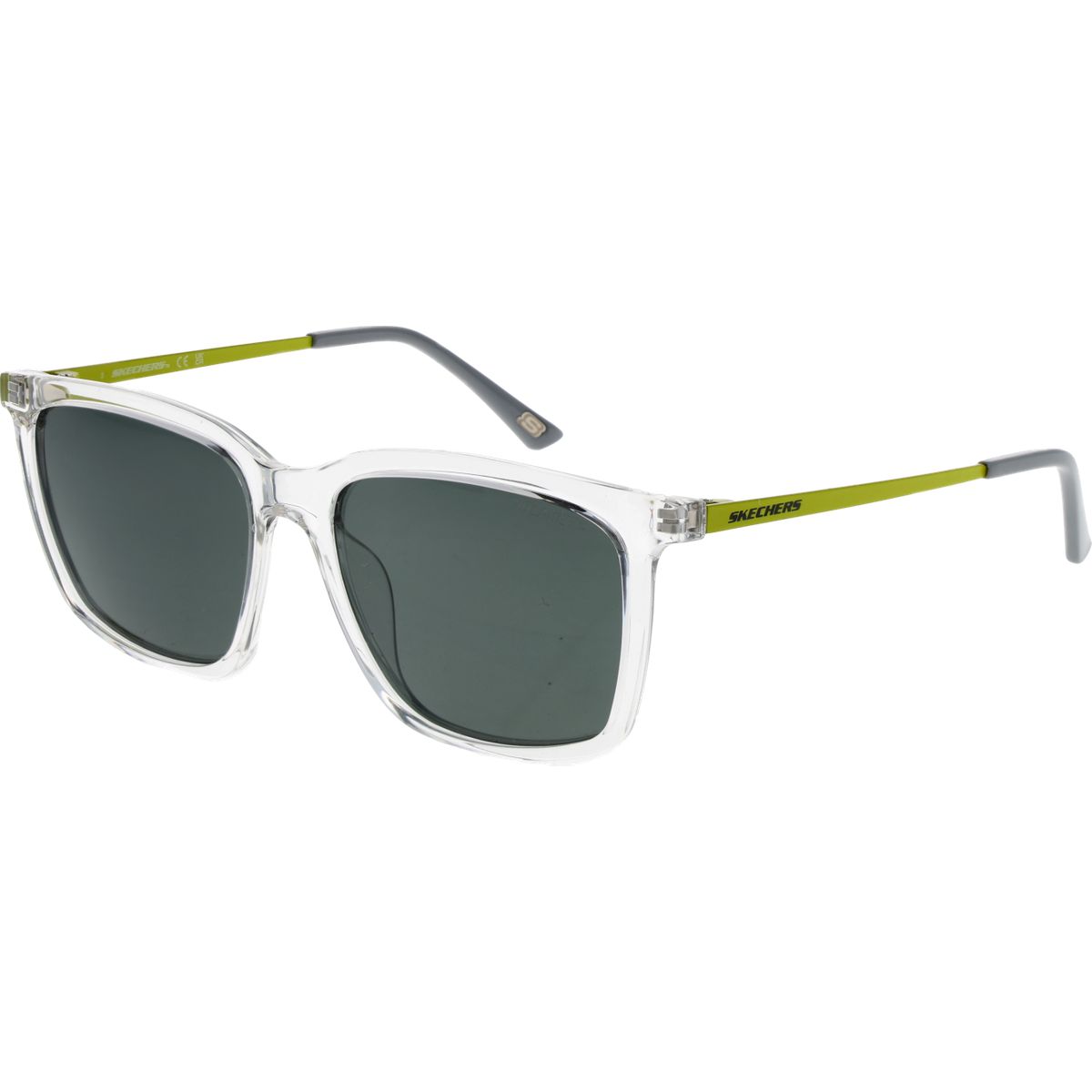 Rechteckige transparente polarisierte Sonnenbrille