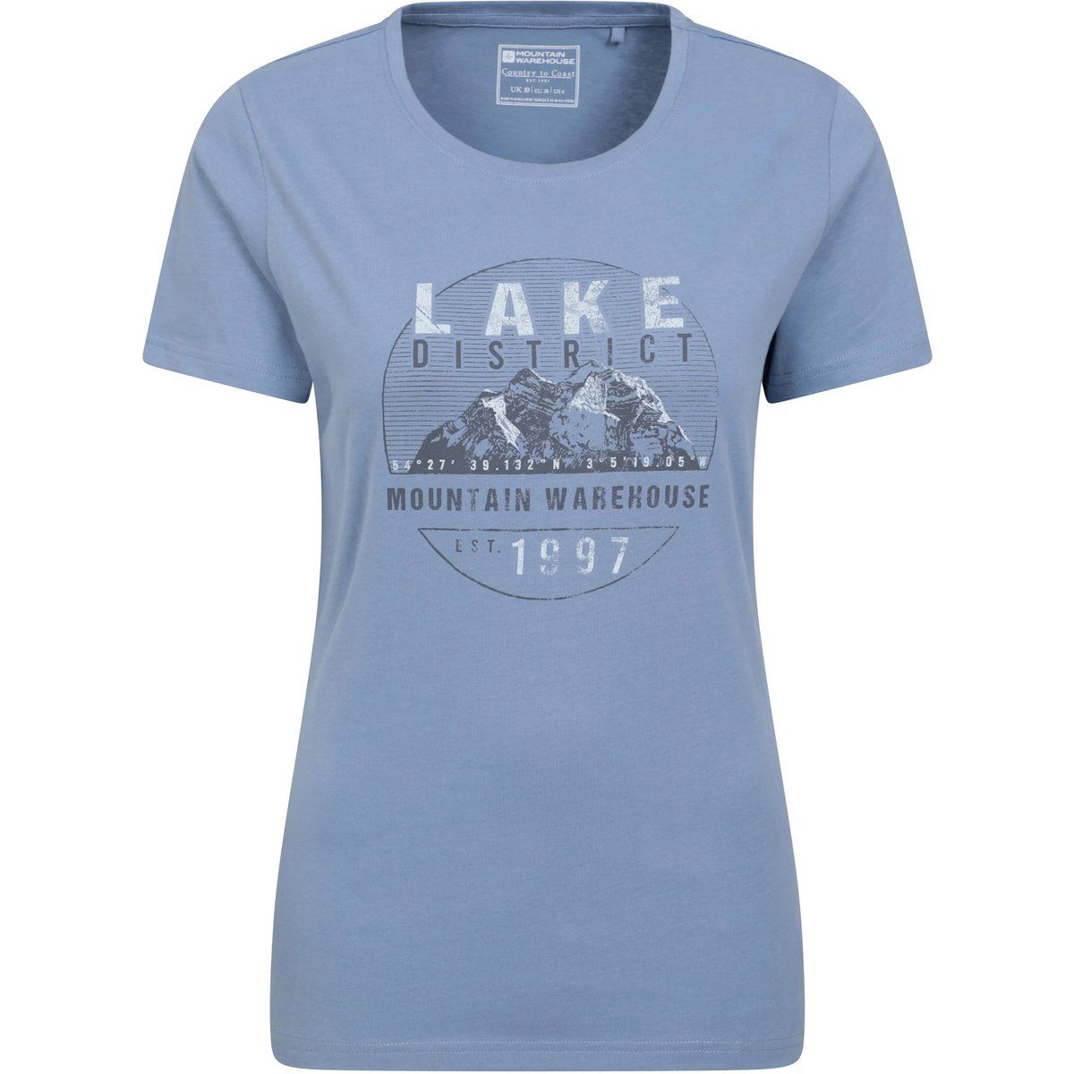 Mountain Warehouse - "Lake District" T-Shirt für Damen (Dunkelblau)