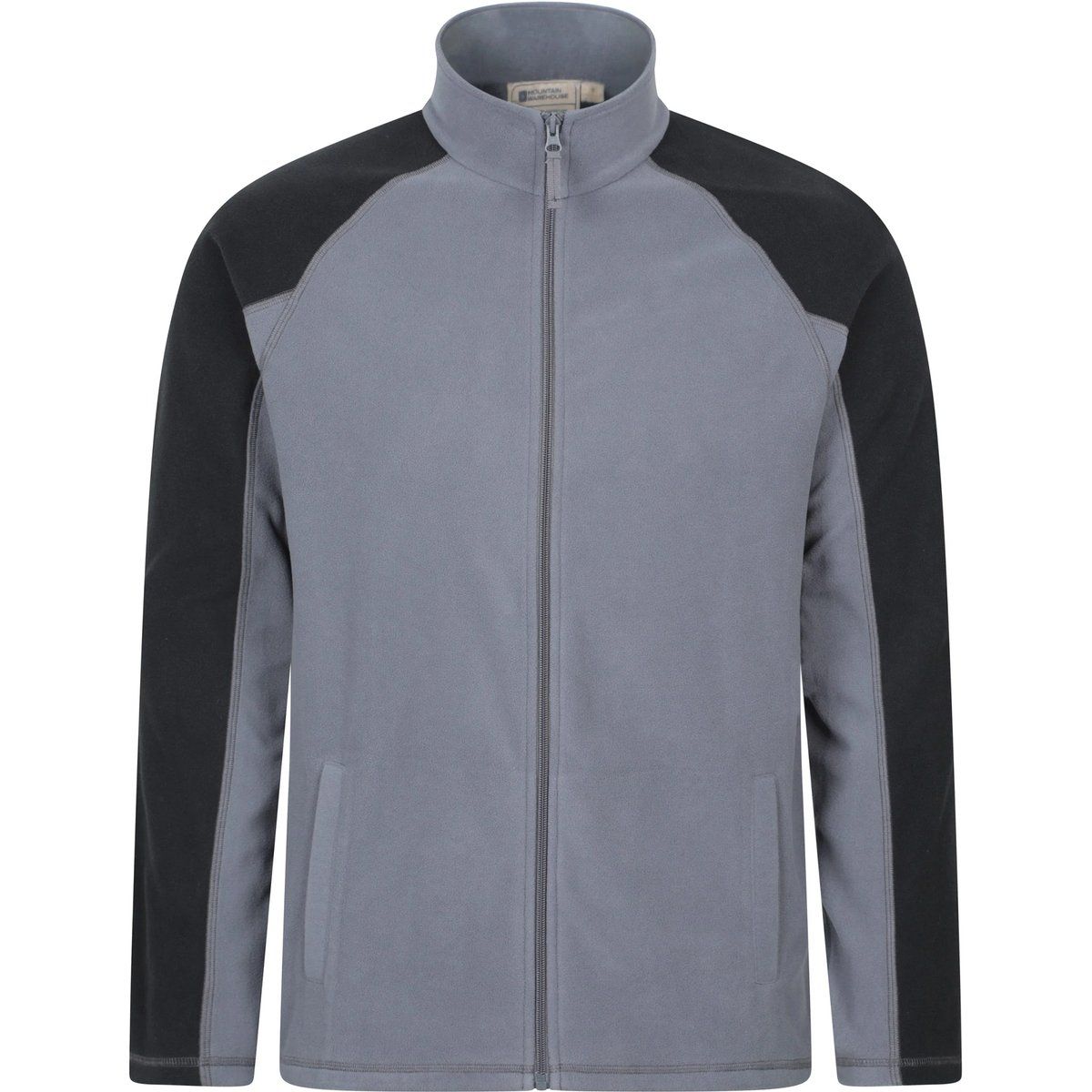 Herren Fleecejacke mit durchgehendem Reißverschluss