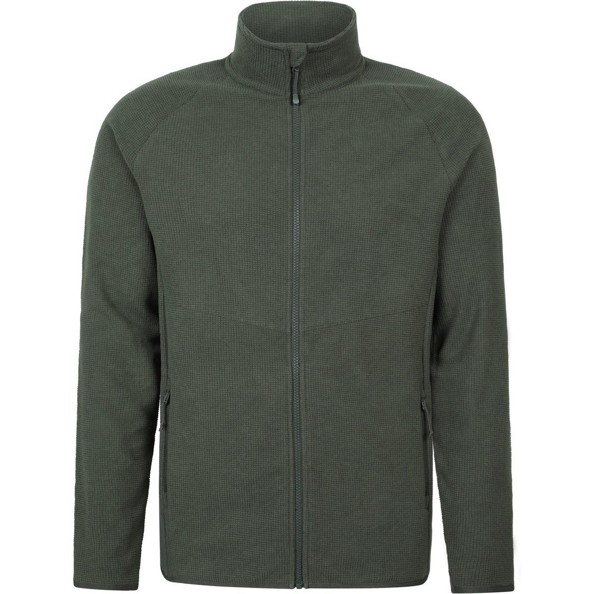 Herren Fleecejacke mit durchgehendem Reißverschluss