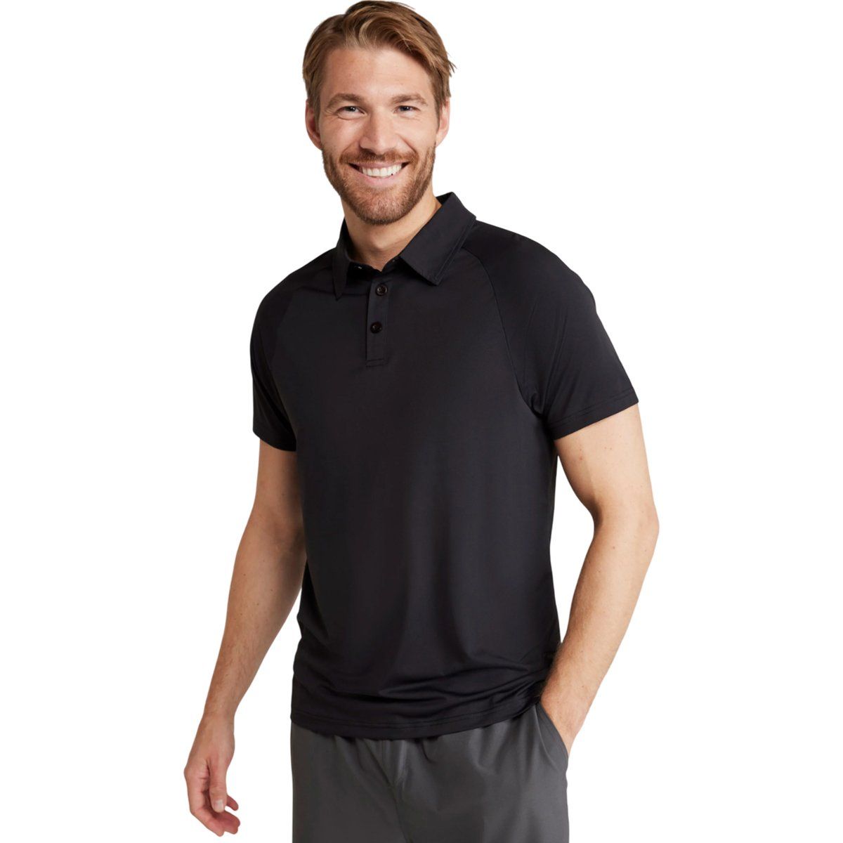 Mountain Warehouse - Poloshirt Leicht für Herren (Schwarz)