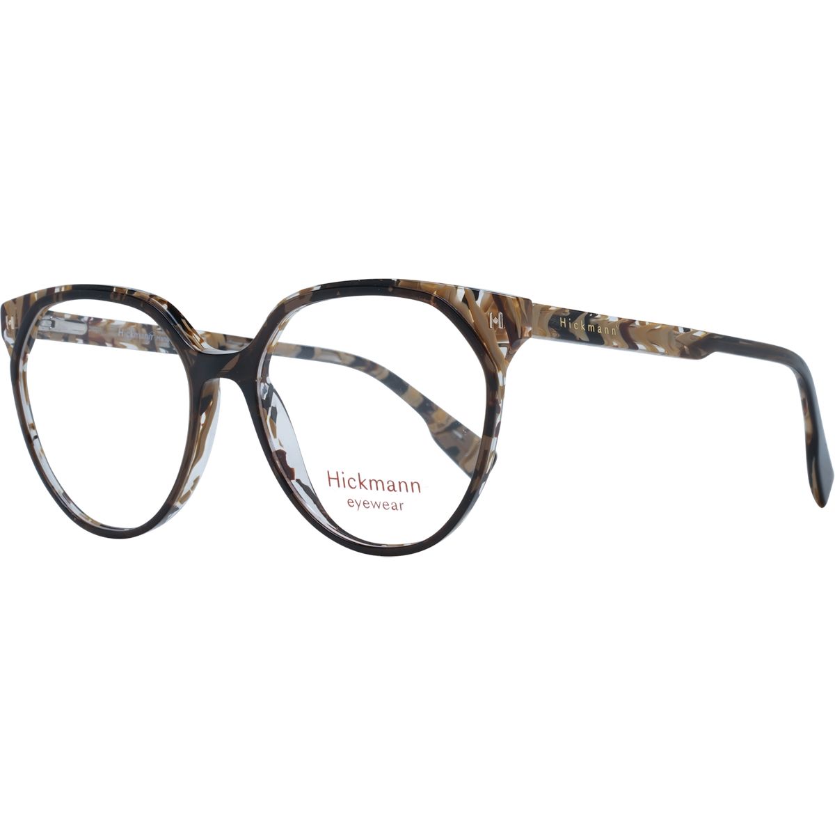 Runde Schildpatt-Acetat-Brille