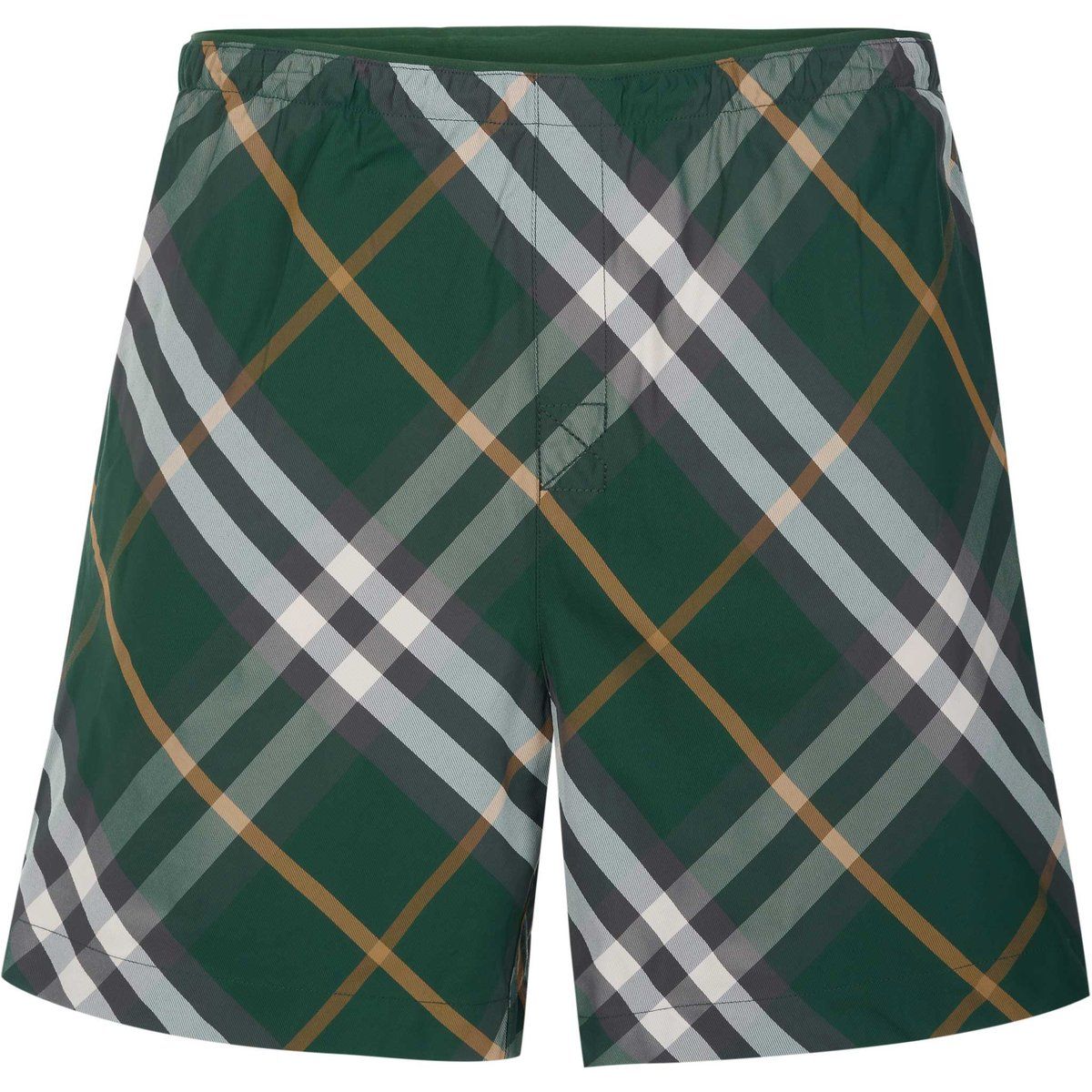 Badeshorts mit Karomuster