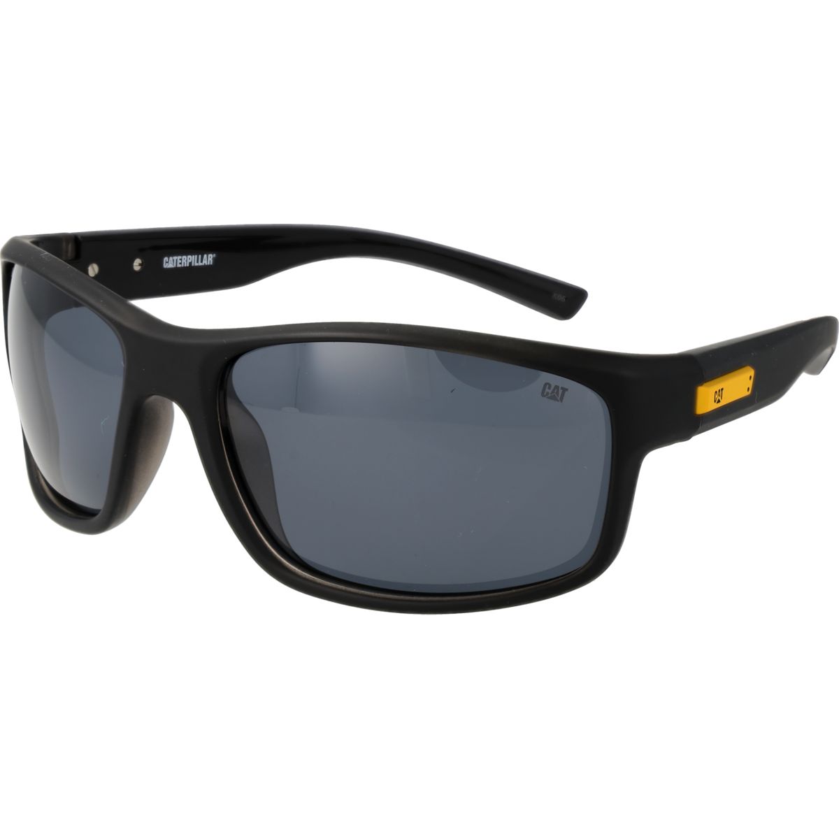 Herren Sonnenbrille mit rechteckigem, schwarzen Rahmen