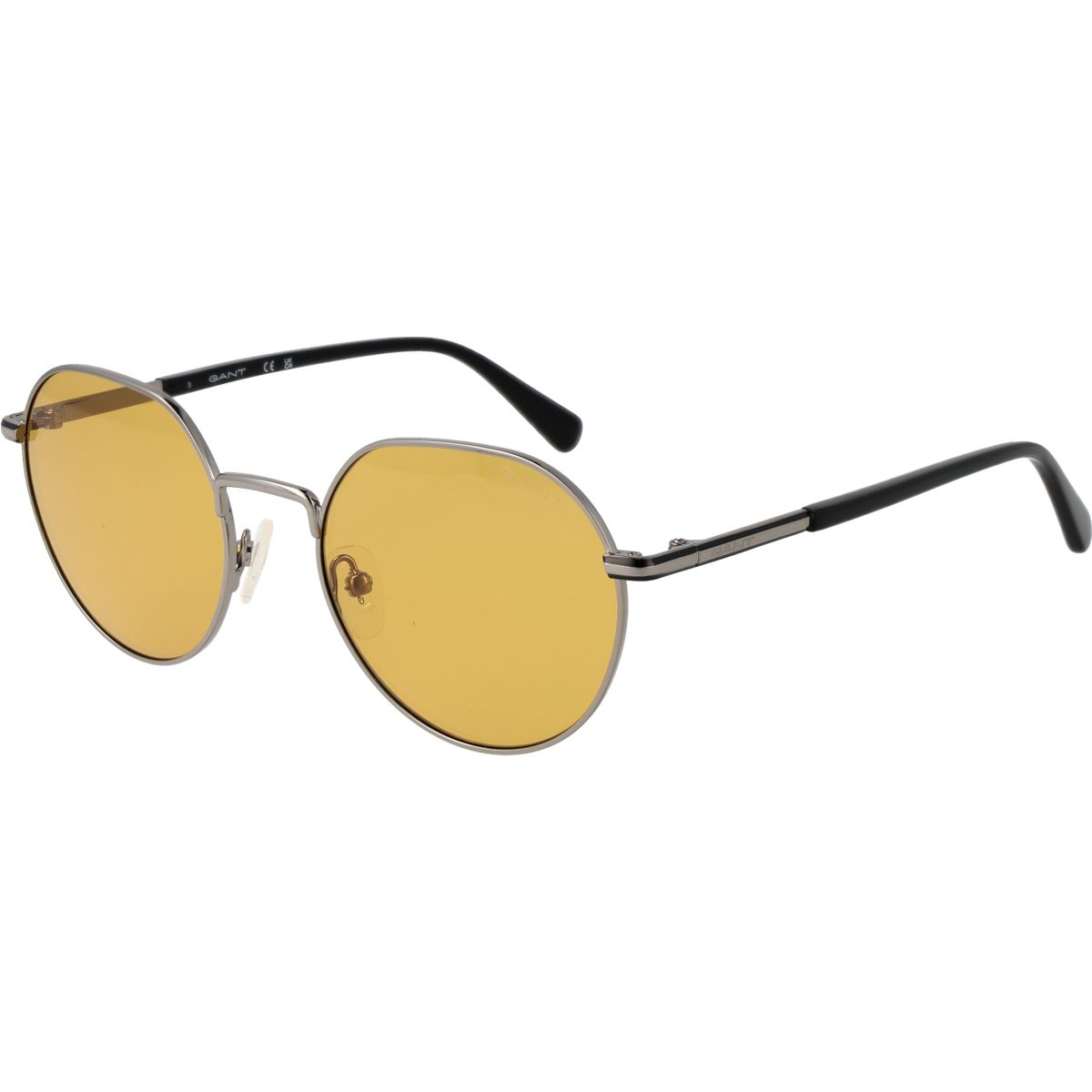 Runde Sonnenbrille mit Metallrahmen