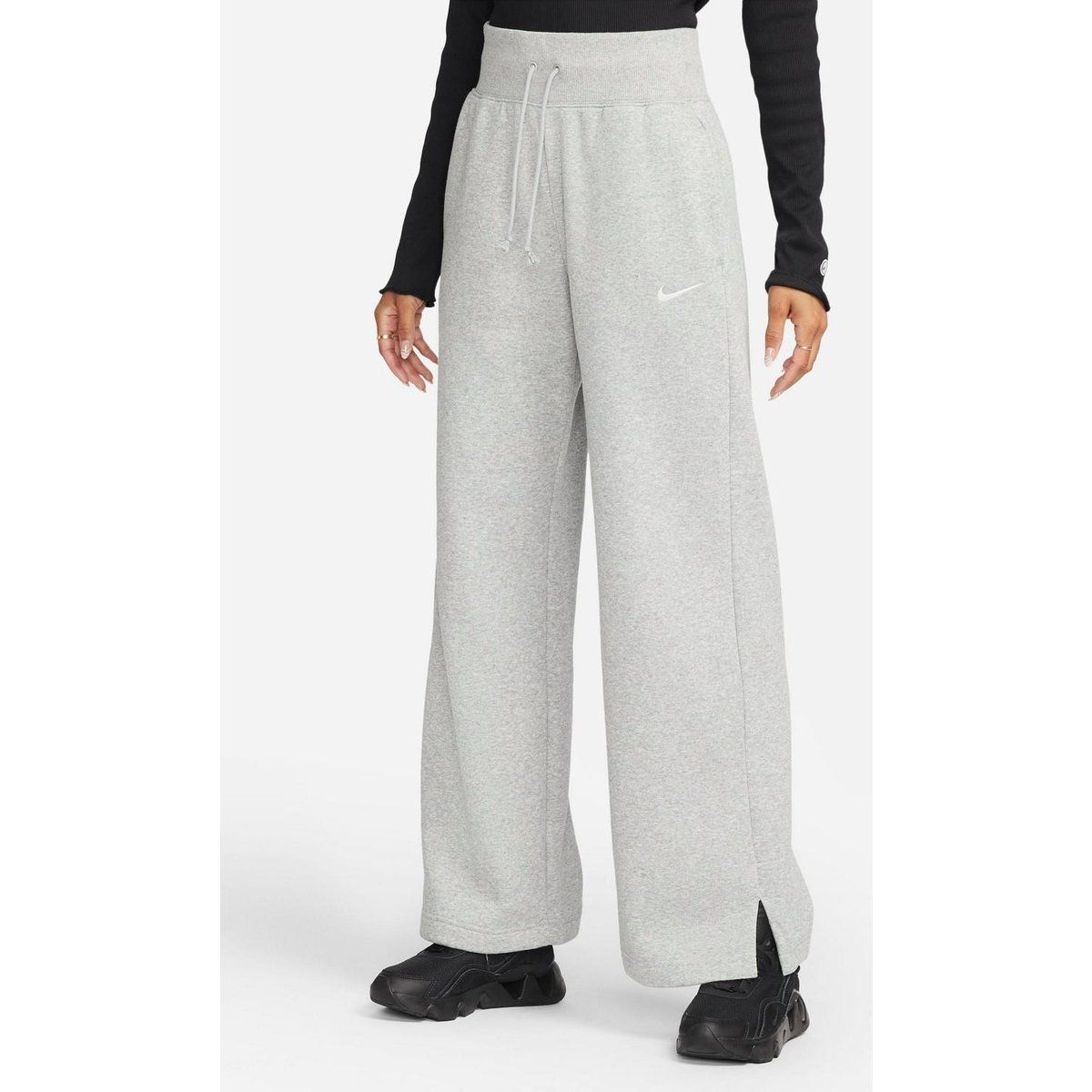 Weitgeschnittene Fleece-Lounghose