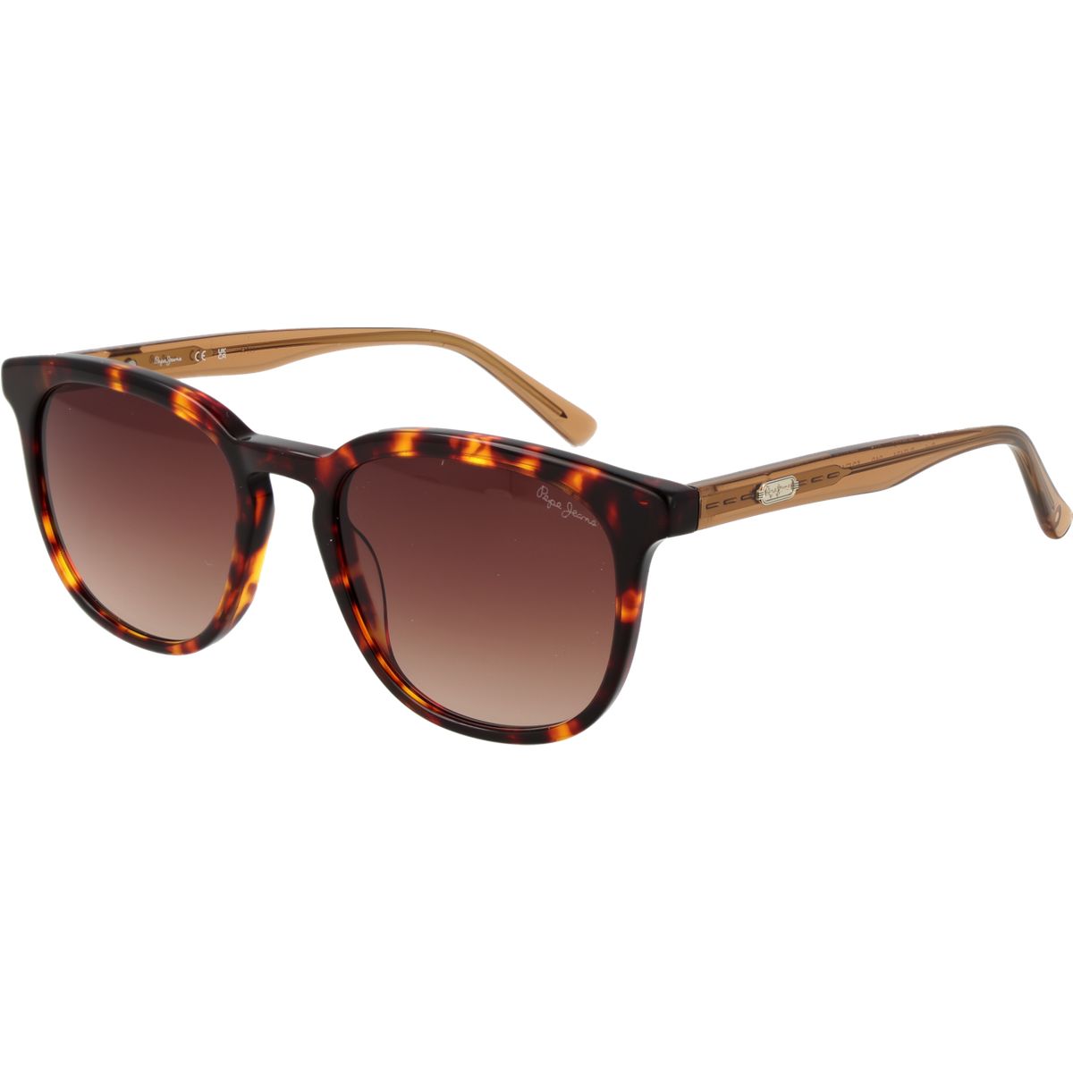 Klassische Rechteckige Vollrand-Sonnenbrille