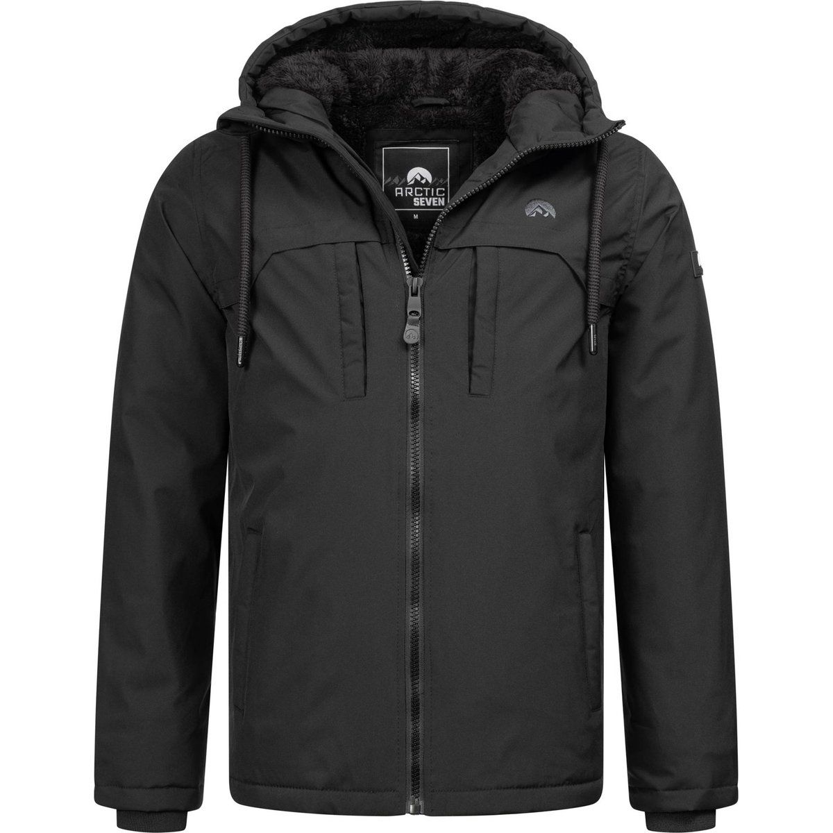 Herren Winddichte Winterparka Jacke