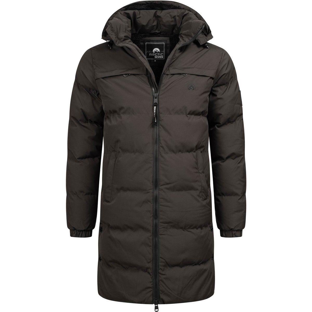 Herren Longline Stepp Winterparka