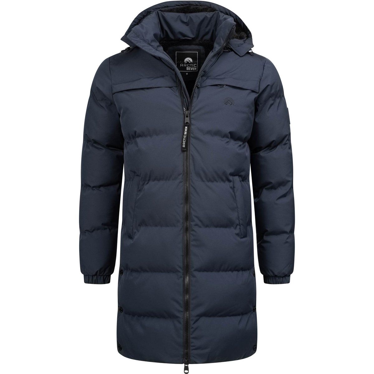 Herren Longline Gepolsterter Winterparka