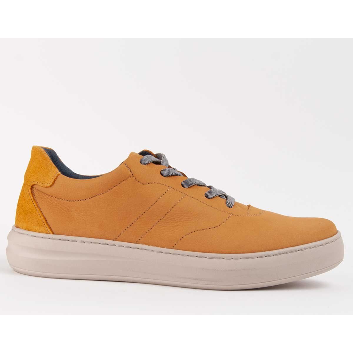 Lässiger Low-Top-Sneaker aus Leder
